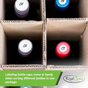 Royal Green Round Dot Stickers - Versatile 1440 Pack