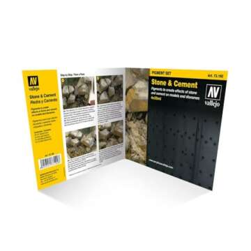 Vallejo - Pigment FX Stone & Cement Effect | Wide Range of Effects Caused by the Climate and Geograp...