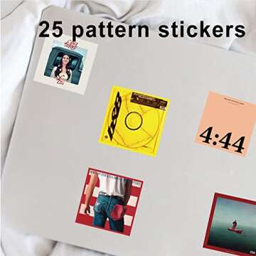 100 Pcs Aesthetic Album Cover Wall Collage Kit