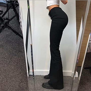 Trendy Indie Aesthetics E-Girl Vintage Flare Pants