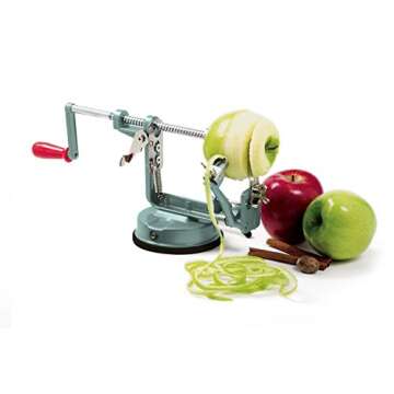 Norpro Apple Master-Apple, Potato, Parer, Slicer & Corer with Vacuum Base & Clamp