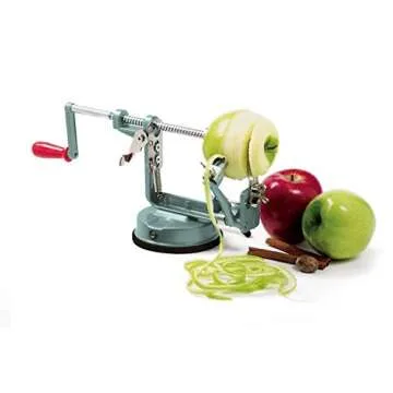 Norpro Apple Master-Apple, Potato, Parer, Slicer & Corer with Vacuum Base & Clamp