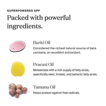Supergoop! Glow Stick, 1.23 oz - SPF 50 PA++++ Dry Oil Sunscreen Stick for Face & Body - Brightens & Hydrates for a Healthy Glow - Mess-Free, Travel-Friendly SPF