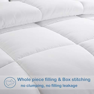 EASELAND Soft Oversized King Down Alternative Comforter