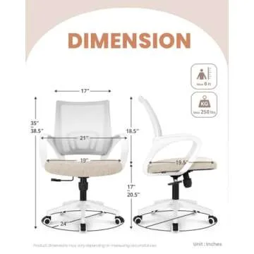 NEO CHAIR Ergonomic Office Desk Chair with Lumbar Support
