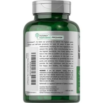 Horbäach Lions Mane Mushroom Extract | 4200mg | 120 Capsules | Vegetarian, Non-GMO, Gluten Free Supplement