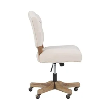 Linon Chair in Elegant White for Home and Office
