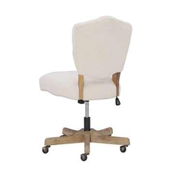 Linon Chair in Elegant White for Home and Office