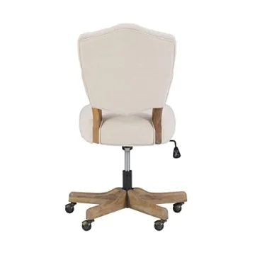 Linon Chair in Elegant White for Home and Office