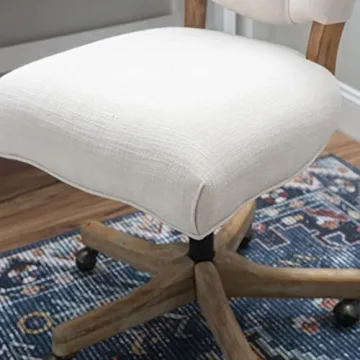 Linon Chair in Elegant White for Home and Office