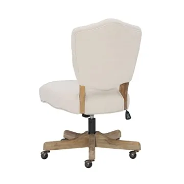 Linon Chair in Elegant White for Home and Office