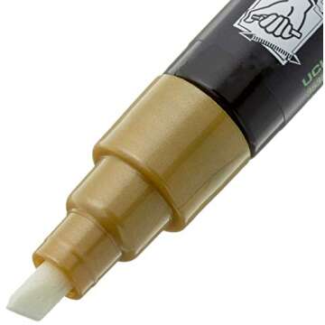 Chalk Marker Gold Chisel Tip for Art Projects