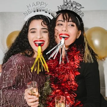 New Year’s Eve Party Supplies Kit 2025 - 36 Pieces