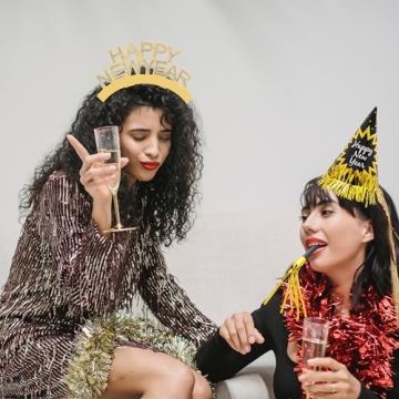 New Year’s Eve Party Supplies Kit 2025 - 36 Pieces