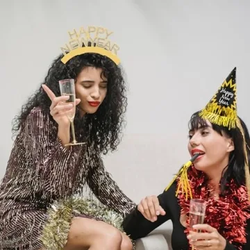 New Year’s Eve Party Supplies Kit 2025 - 36 Pieces