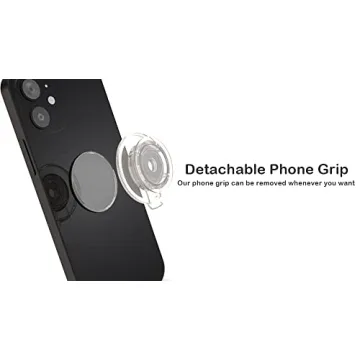 COMMONKUNST Tropical Leaf Phone Grip Stylish and Functional