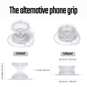 COMMONKUNST Tropical Leaf Phone Grip Stylish and Functional