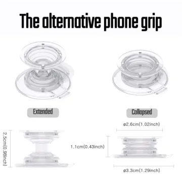 COMMONKUNST Tropical Leaf Phone Grip Stylish and Functional