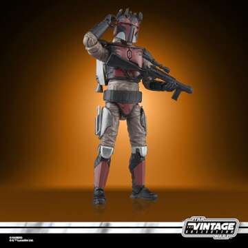 Star Wars The Vintage Collection Mandalorian Super Commando, Star Wars: Ahsoka 3.75 Inch Collectible Action Figure