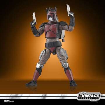 Star Wars The Vintage Collection Mandalorian Super Commando, Star Wars: Ahsoka 3.75 Inch Collectible Action Figure