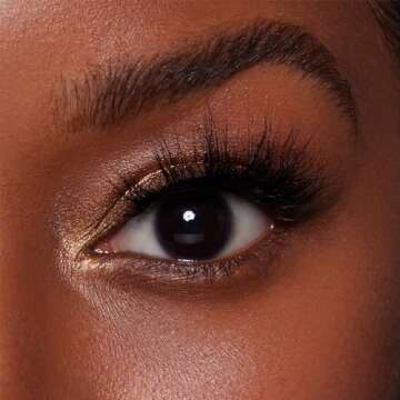 Lilly Lashes Miami 3D Mink Lashes - False Eyelashes Natural Look - Mink Eyelashes for Wispy Lashes Natural Look - Reusable Fake Eyelashes up to 25 Wears - Fluffy Eyelashes for Wispy Eyelashes