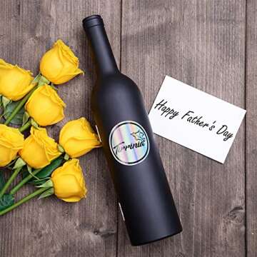 Kato Wine Accessories Gift Set - Wine Bottle Corkscrew Opener Kit, Drip Ring, Foil Cutter and Wine P...