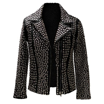 Seta Apparel Women’s Stud Jacket Blazer for Casual and Formal Wear