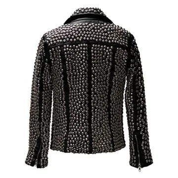 Seta Apparel Women’s Stud Jacket Blazer for Casual and Formal Wear