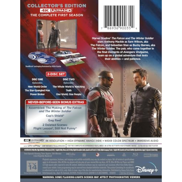 The Falcon And The Winter Soldier Season 1 4K UHD