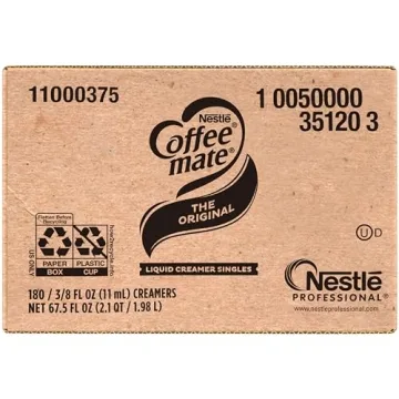 Coffee mate Original Liquid Creamer Singles - 180 Pack