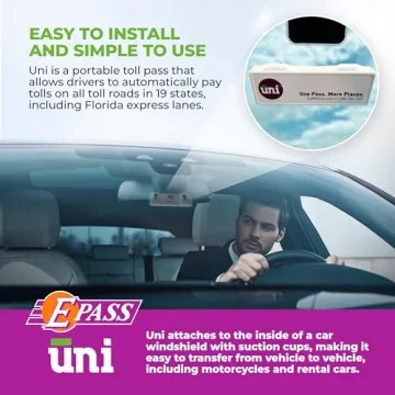 Uni E-PASS Portable Toll Pass for Seamless Travel
