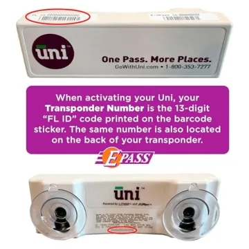 Uni E-PASS Portable Toll Pass for Seamless Travel
