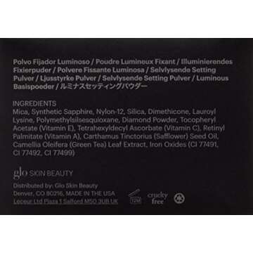 Glo Skin Beauty Luminous Setting Powder | Set and Extend Your Foundation with A Soft-Focus Effect