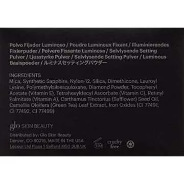 Glo Skin Beauty Luminous Setting Powder | Set and Extend Your Foundation with A Soft-Focus Effect