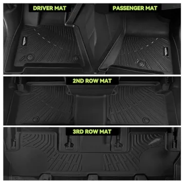 TONGAMA All-Weather Floor Mats for Toyota Highlander