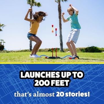 Stomp Rocket Dueling Launchers - Fun Outdoor Toy For Kids