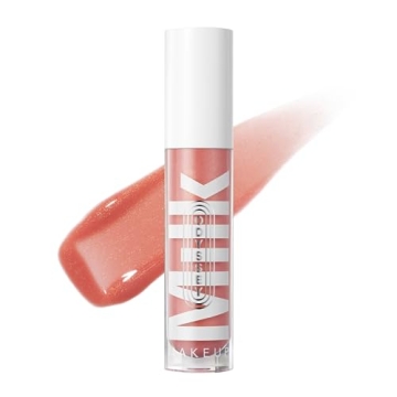 Milk Makeup Odyssey Lip Oil Gloss, Explore (Coral Shimmer) - 0.2 oz - For Fuller and Glossy Lips - L...