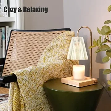 Luzdiosa Vintage Candle Warmer Lamp Dimmable Safe Elegant