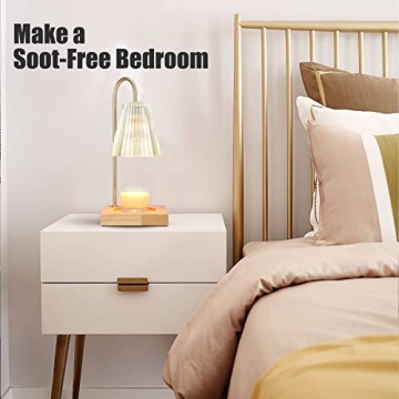 Luzdiosa Vintage Candle Warmer Lamp Dimmable Safe Elegant