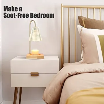 Luzdiosa Vintage Candle Warmer Lamp Dimmable Safe Elegant