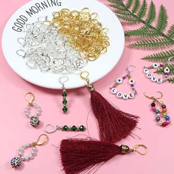 TOAOB 200 French Earring Hooks - Jewelry Making Supplies