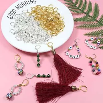 TOAOB 200 French Earring Hooks - Jewelry Making Supplies