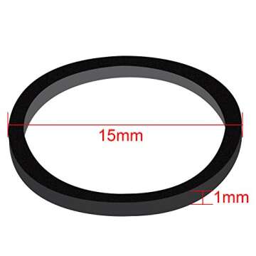 2000 Pack Mini Rubber Bands Elastic Hair Bands Soft Hair Ties with Box for Hair Braiding Hair Weddin...