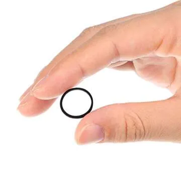 2000 Pack Mini Rubber Bands Elastic Hair Bands Soft Hair Ties with Box for Hair Braiding Hair Wedding Hairstyle(Black)