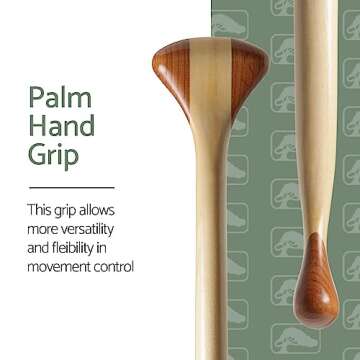 BENDING BRANCHES Beavertail Canoe Paddle - USA Made