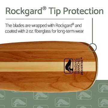 BENDING BRANCHES Beavertail Canoe Paddle - USA Made