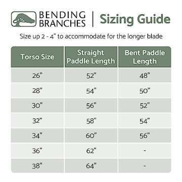 BENDING BRANCHES Beavertail Canoe Paddle - USA Made