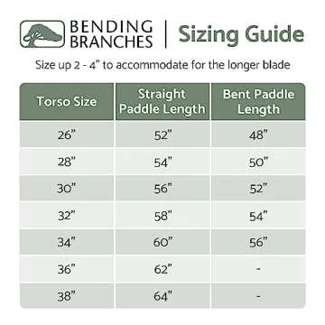 BENDING BRANCHES Beavertail Canoe Paddle - USA Made