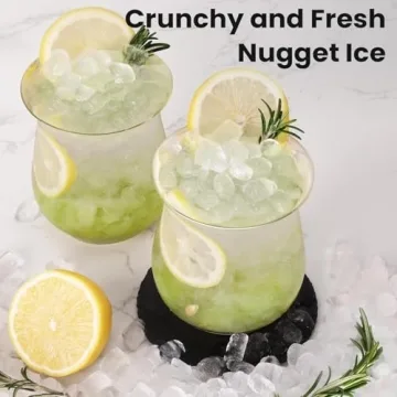 Gevi Nugget Ice Maker Countertop with Large Ice Basket