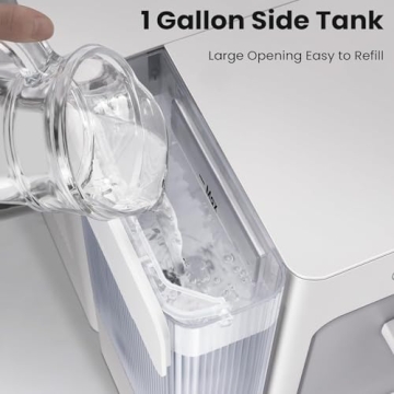 Gevi Nugget Ice Maker Countertop with Large Ice Basket